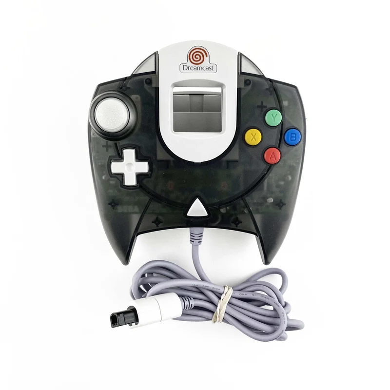 Sega Dreamcast Smoke Black Controller (HKT-7700)