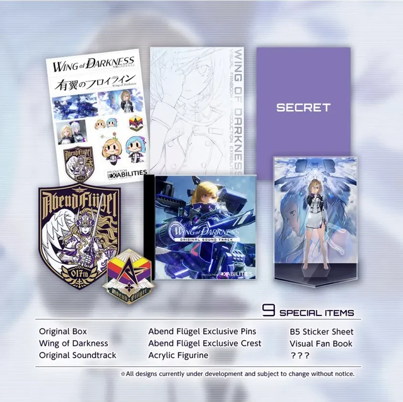 Wing of Darkness limited edition nintendo switch (VERSIONE GIAPPONESE - CON ITALIANO)