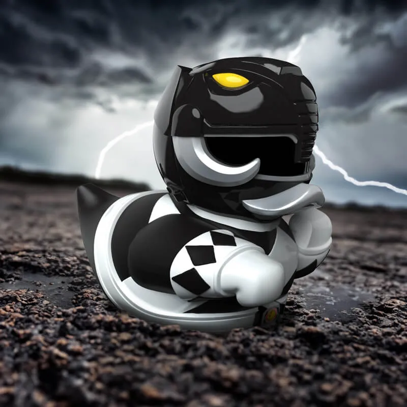 Power Rangers Ufficiale Black Ranger TUBBZ Cosplay DUCK da collezione