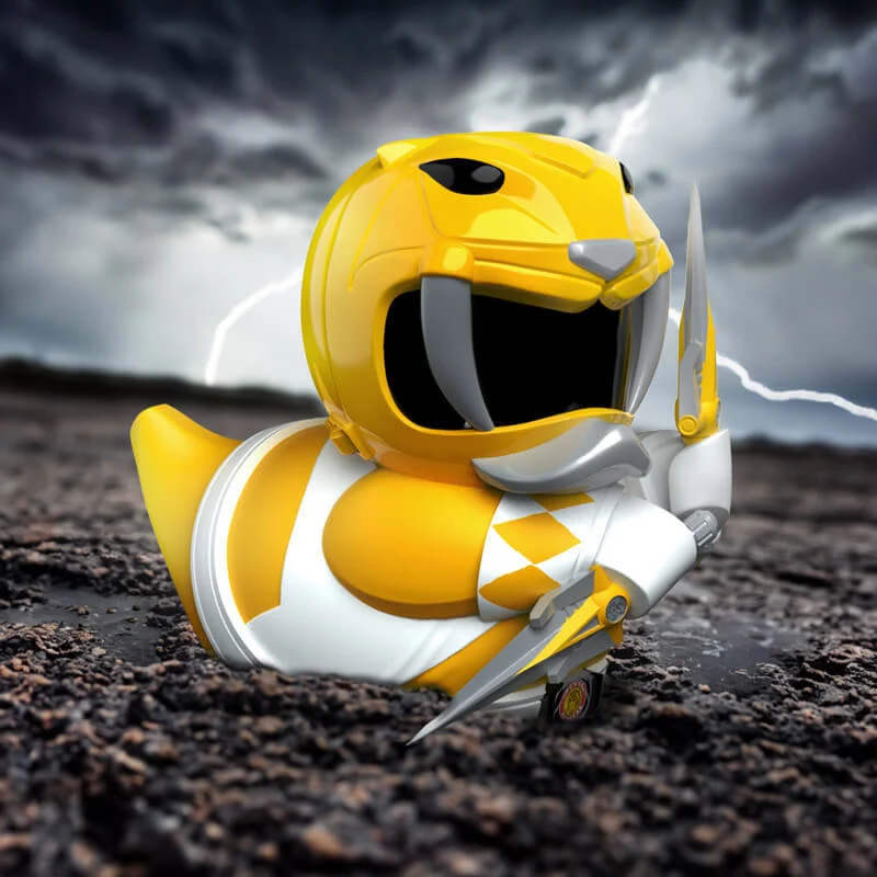 Power Rangers Giallo Ranger Ufficiale TUBBZ Cosplay DUCK Da Collezione