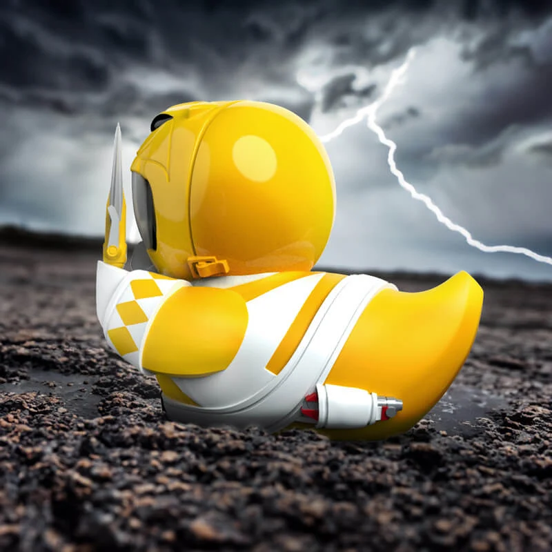 Power Rangers Giallo Ranger Ufficiale TUBBZ Cosplay DUCK Da Collezione