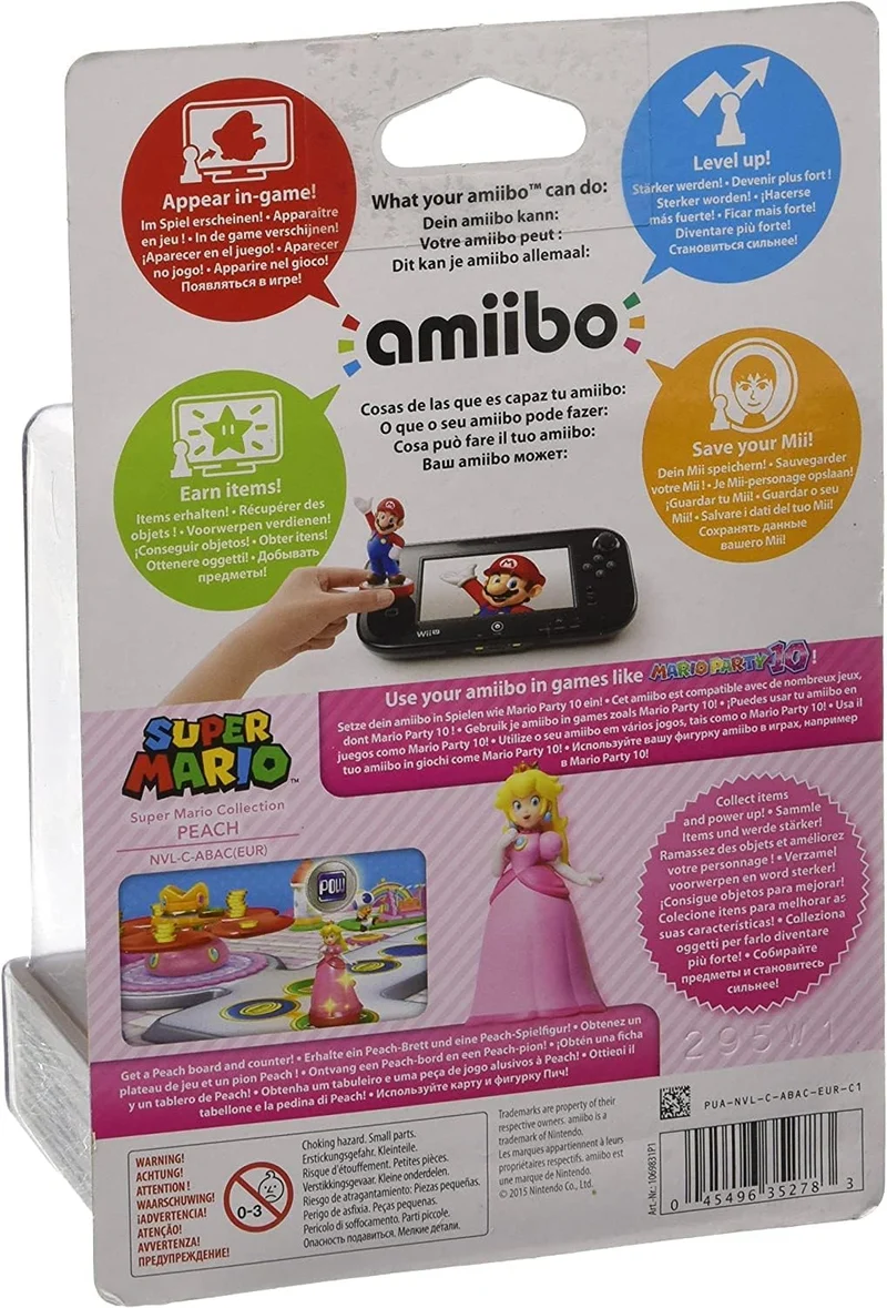 Amiibo- Peach - Super Mario
