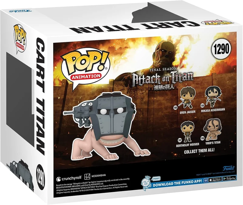 Funko POP! Attack on Titan S4: Cart Titan (1290)