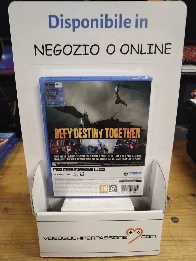Final Fantasy VII Rebirth Playstation 5 Edizione Europea