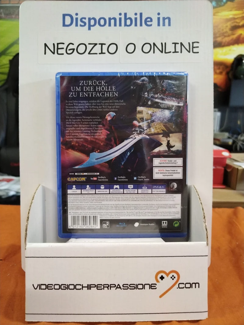 DEVIL MAYCRY 5 PS4 (edizione tedesca)