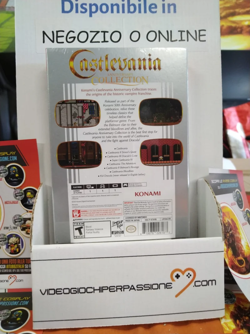 CASTLEVANIA ANNIVERSARY COLLECTION -NINTENDO SWITCH(Limited Run #106)