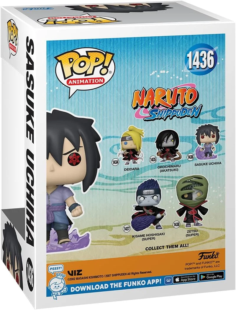 FUNKO POP! NARUTO SHIPPUDEN -SASUKE UCHIHA -1436
