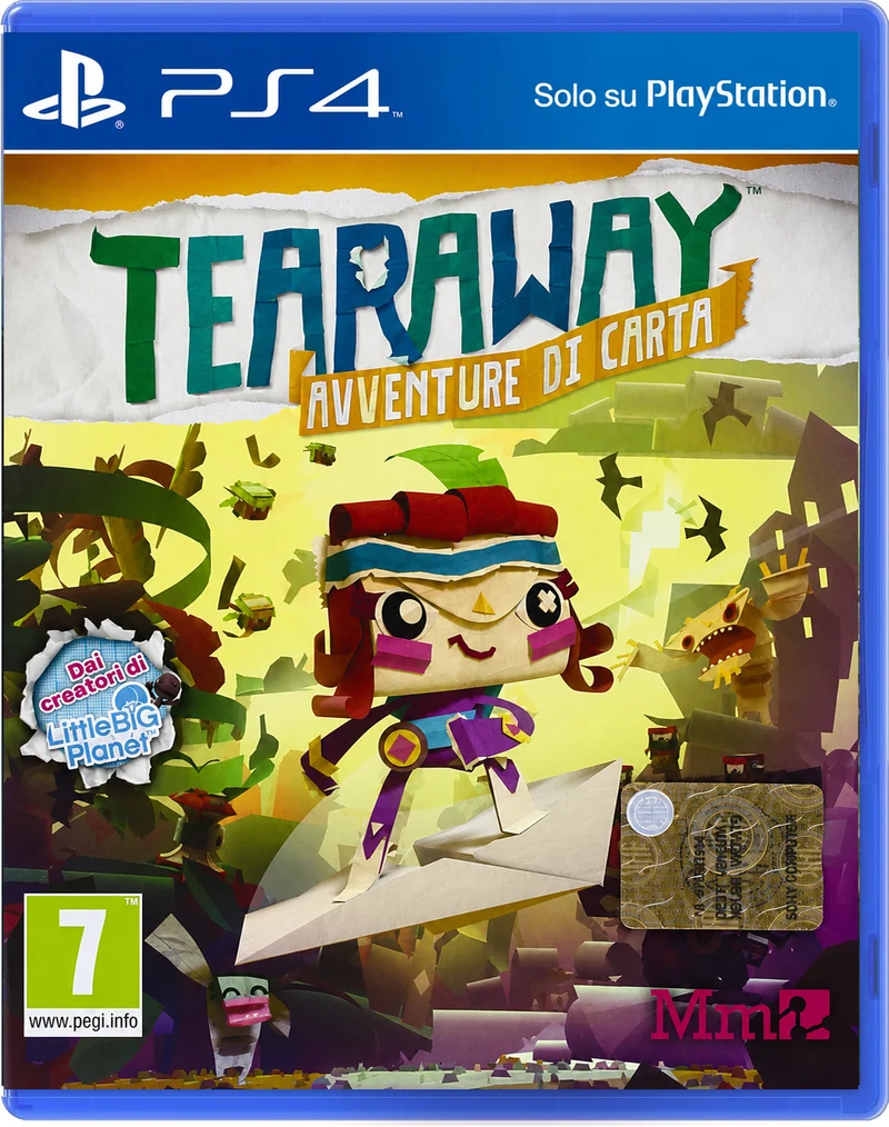 Tearaway Avventure di Carta PS4 - Usato
