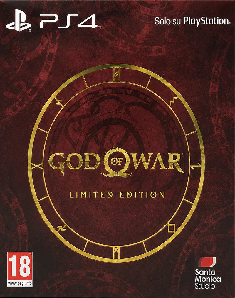 God of War Limited Edition PS4 - Usato