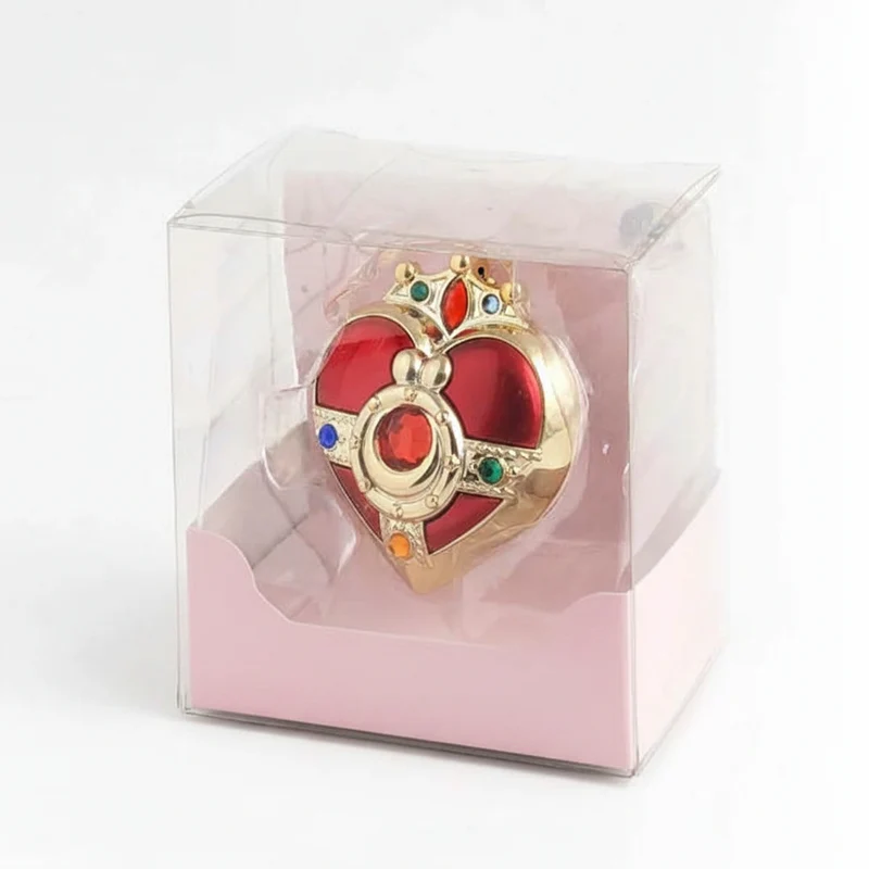 Spilla di Trasformazione Miniaturely Cosmic Heart Red Sailor Moon