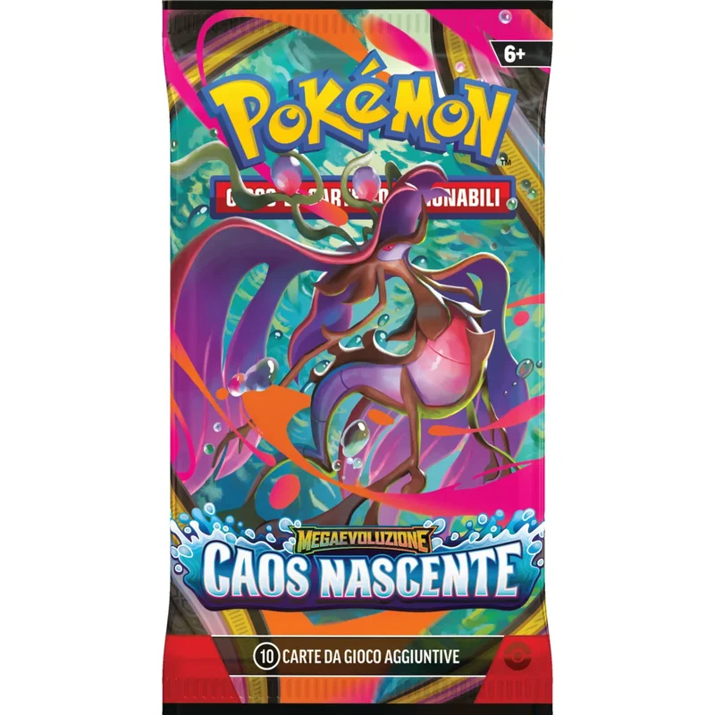 Pokémon Megaevoluzione Caos Nascente ITA (Bustina)