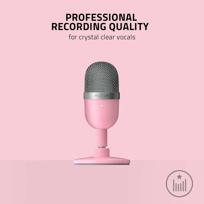 Microfono Razer Seiren Mini Rosa