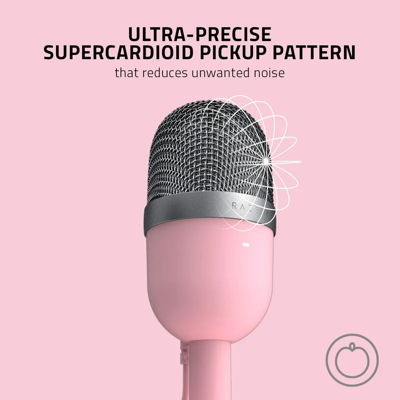 Microfono Razer Seiren Mini Rosa