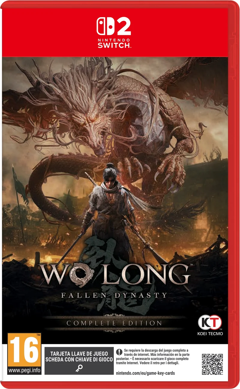 Wo Long Fallen Dynasty Complete Edition (G-Key) Switch 2