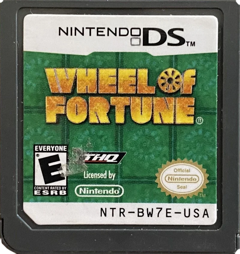 Wheel of Fortune - (Game Only) (Nintendo DS)