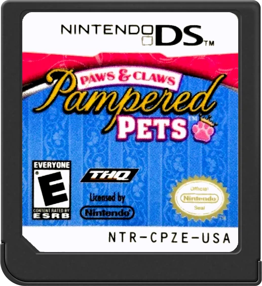 Paws & Claws Pampered Pets - (Game Only) (Nintendo DS)