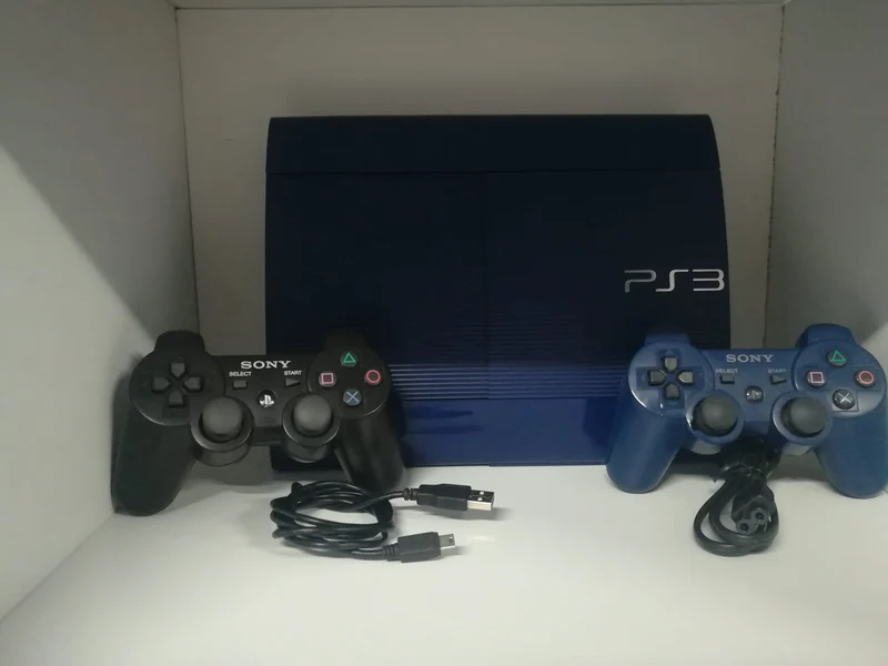 CONSOLE PLAYSTATION 3 SLIM BLU 60 GB (usato garantito-senza scatola)