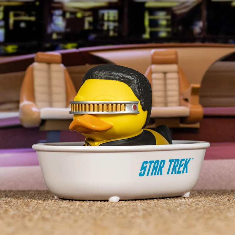 Star Trek Geordi La Forge TUBBZ Cosplaying Duck da collezione