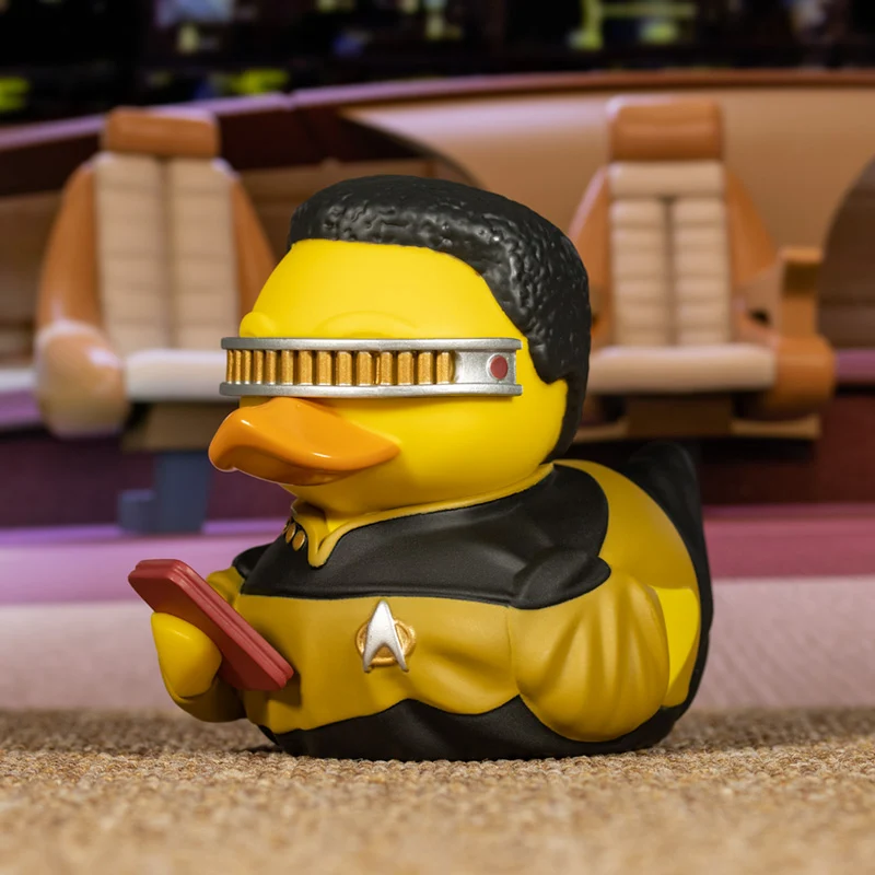 Star Trek Geordi La Forge TUBBZ Cosplaying Duck da collezione