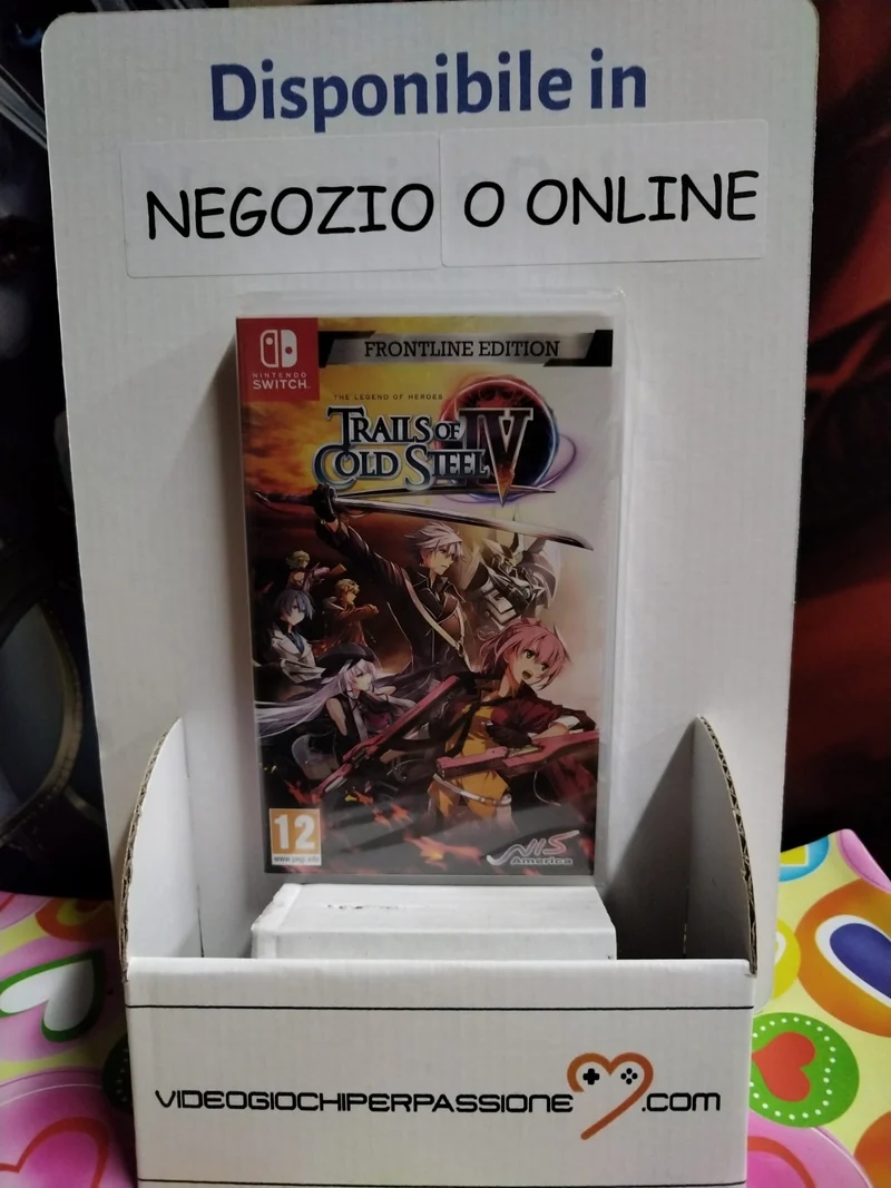 The Legend of Heroes: Trails of Cold Steel IV Frontline Edition Nintendo Switch Edizione Europea