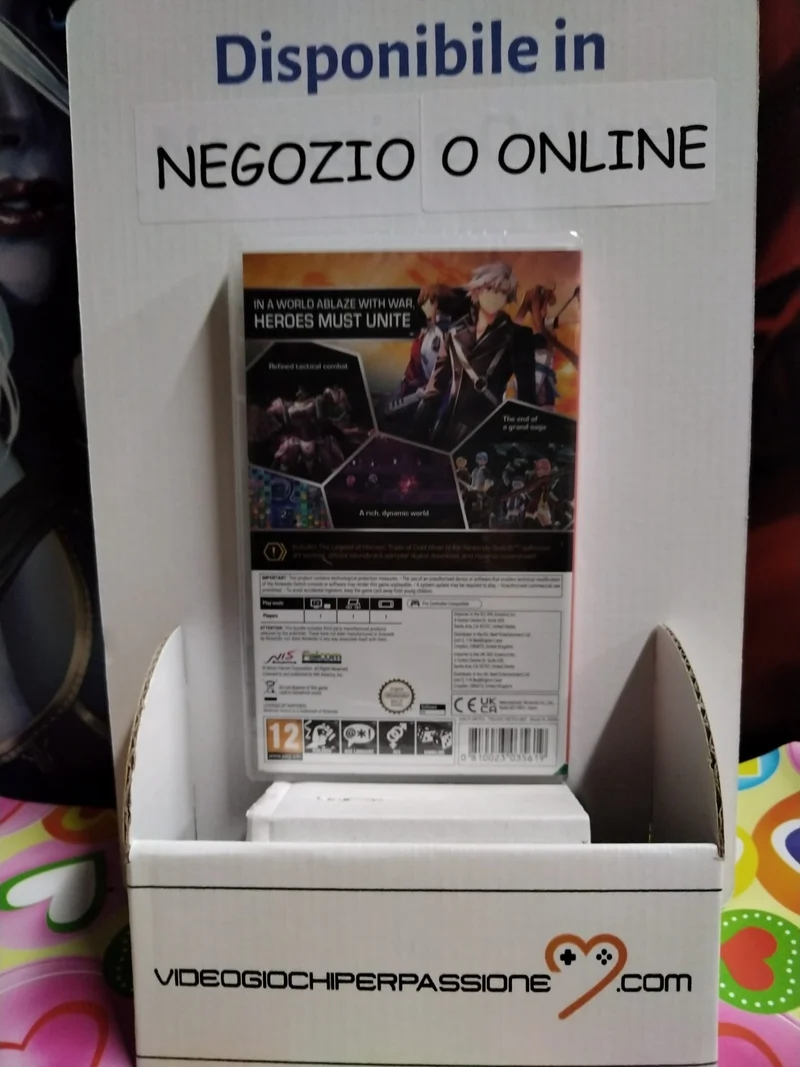 The Legend of Heroes: Trails of Cold Steel IV Frontline Edition Nintendo Switch Edizione Europea