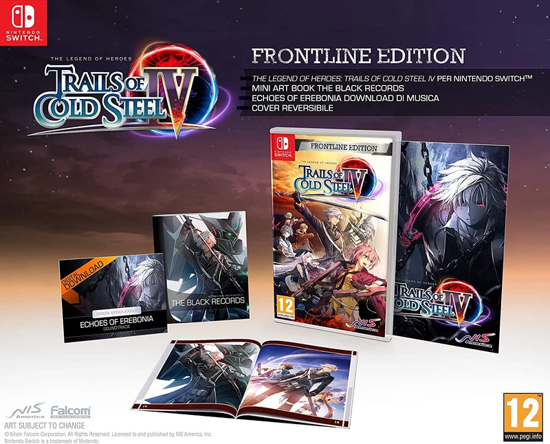 The Legend of Heroes: Trails of Cold Steel IV Frontline Edition Nintendo Switch Edizione Europea
