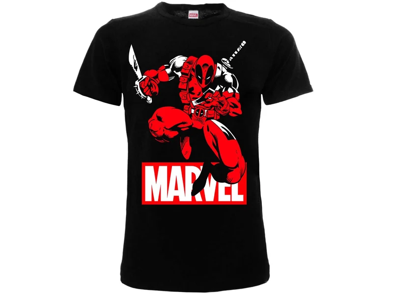 T-SHIRT DeadPool Marvel Figura ORIGINALE