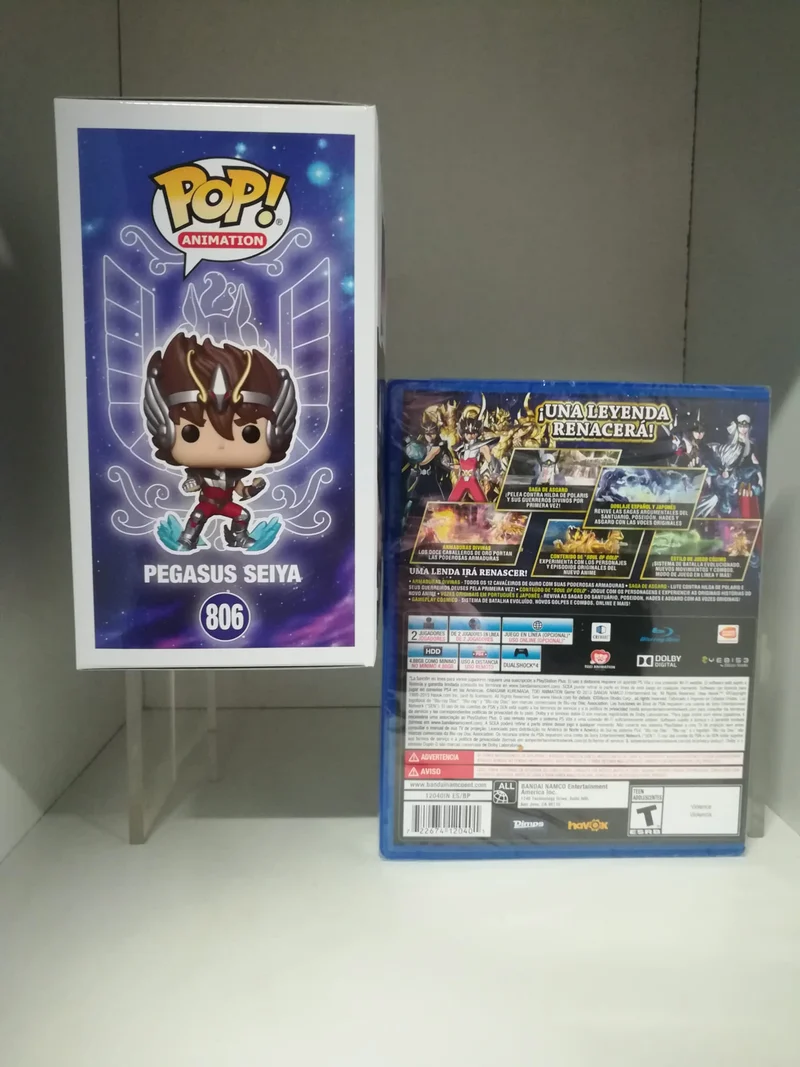 Saint Seiya Soldiers' Soul I cavalieri dello zodiaco -PS4 (versione sud america)+POP! FUNKO