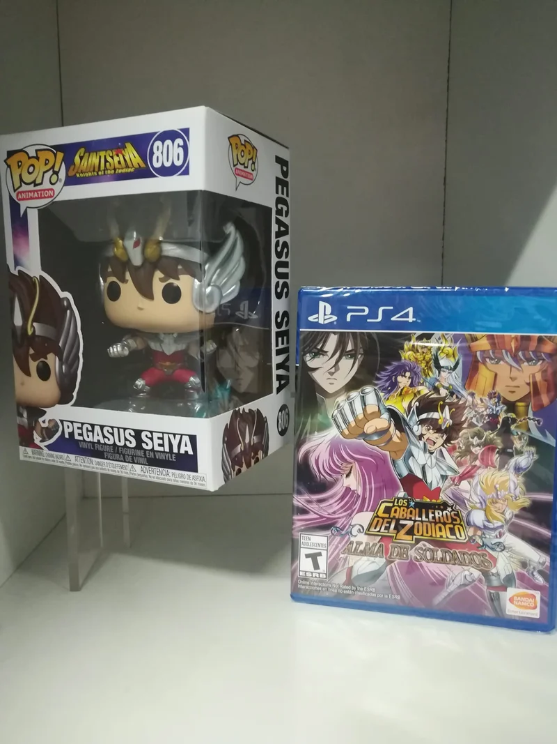 Saint Seiya Soldiers' Soul I cavalieri dello zodiaco -PS4 (versione sud america)+POP! FUNKO