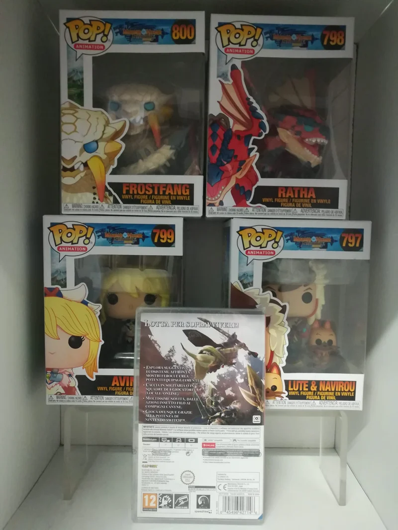 Monster Hunter Rise Nintendo Switch Edizione Italiana+4-POP! FUNKO Monster Hunter