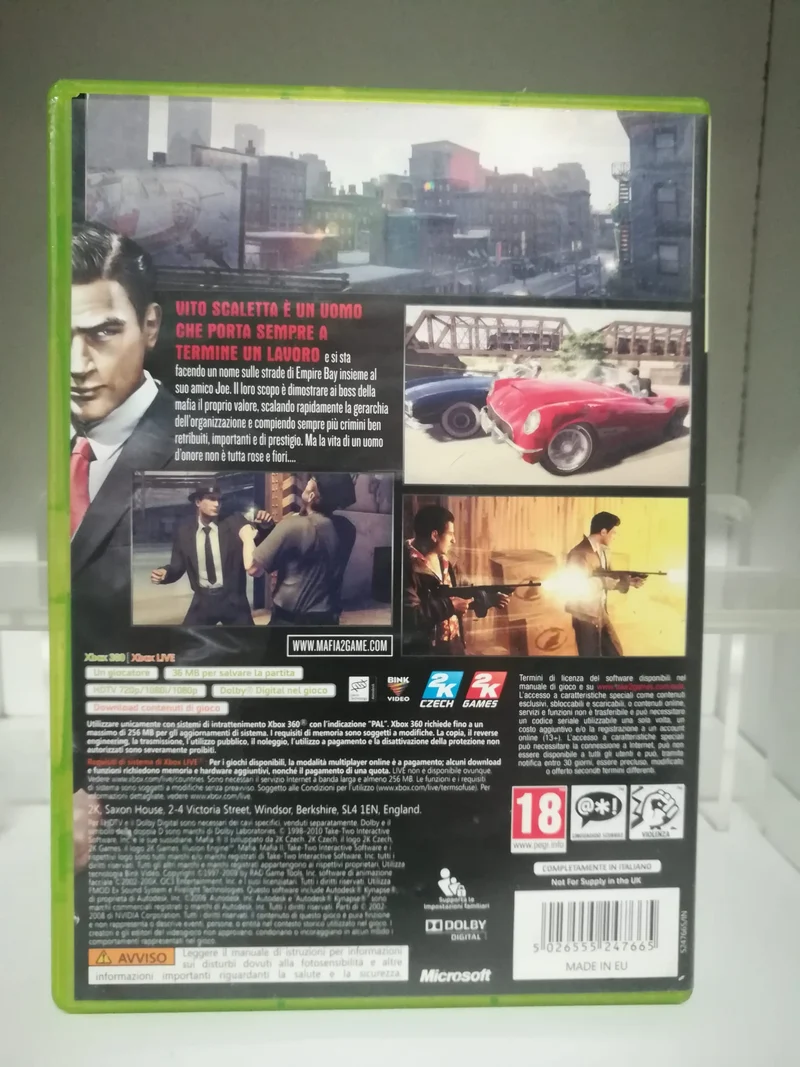 MAFIA 2 XBOX 360 (usato garantito)