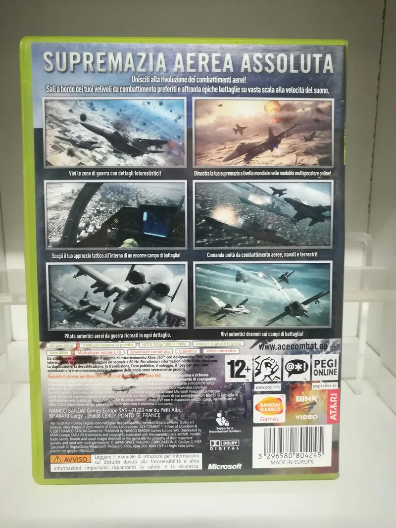 ACE COMBAT 6 FIRE OF LIBERATION XBOX 360 (usato garantito)