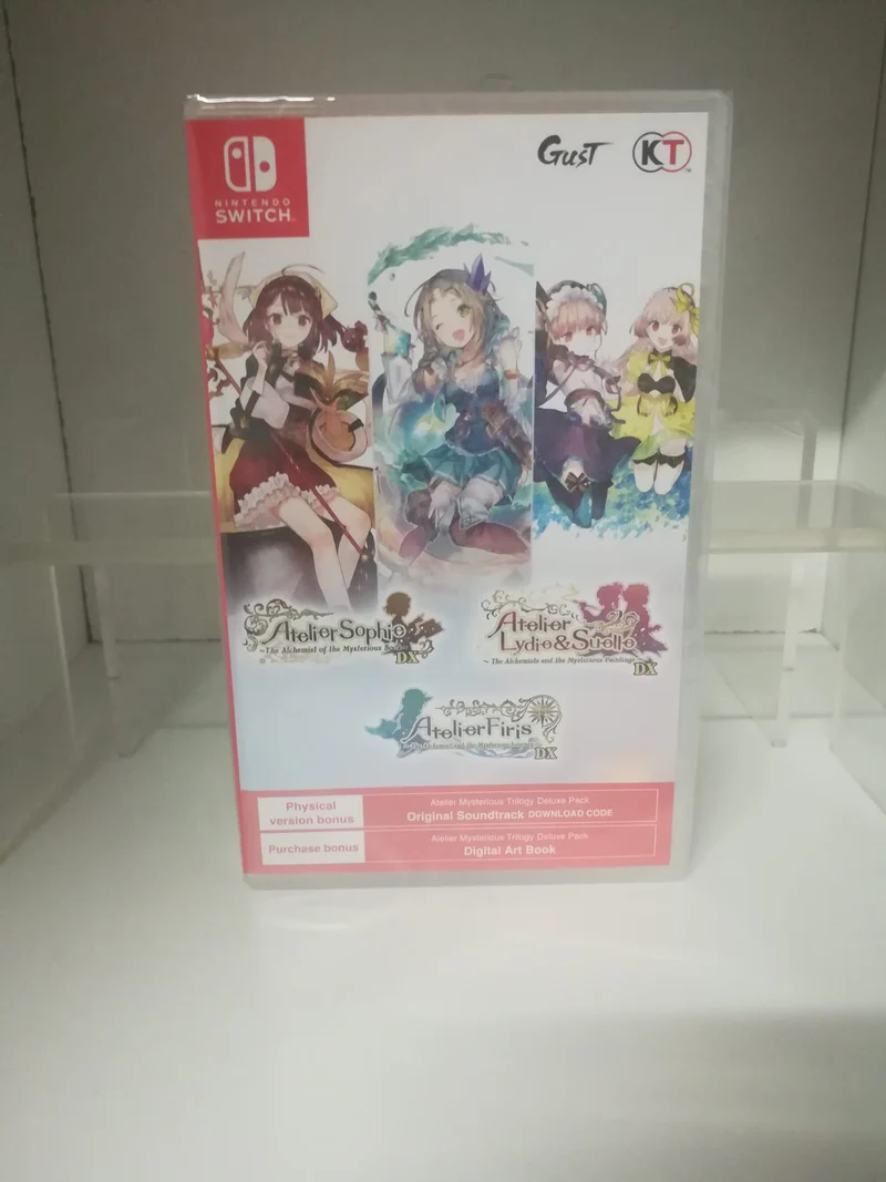 Atelier Mysterious Trilogy Deluxe Pack Nintendo Switch Edizione Asiatica