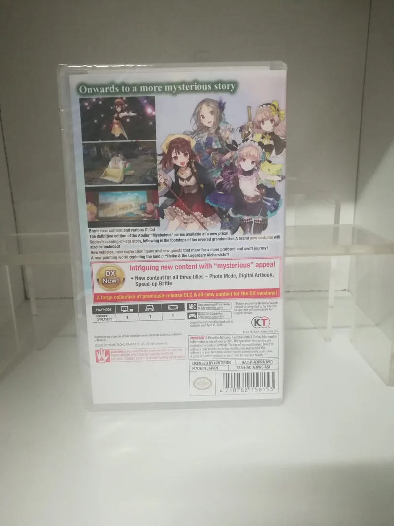 Atelier Mysterious Trilogy Deluxe Pack Nintendo Switch Edizione Asiatica