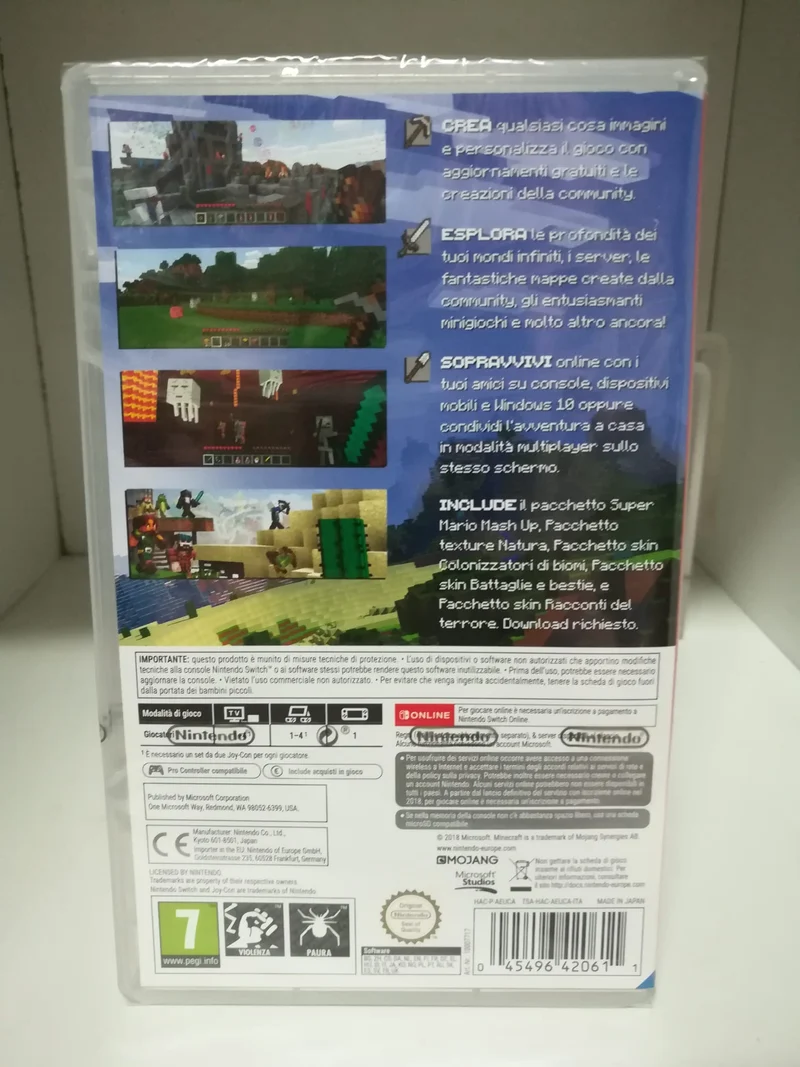 MINECRAFT NINTENDO SWITCH (versione italiana)