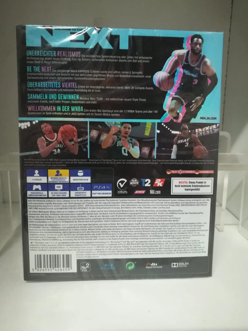 NBA 2K 20 LEGEND EDITION PS4 (sott.ITA.ING.FRA,TED.SPA.)