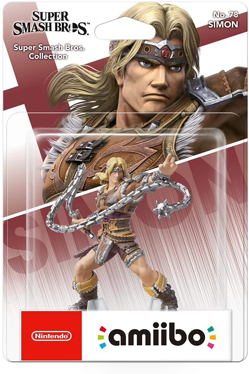 NINTENDO AMIIBO no.78 SIMON SUPER SMASH BROS