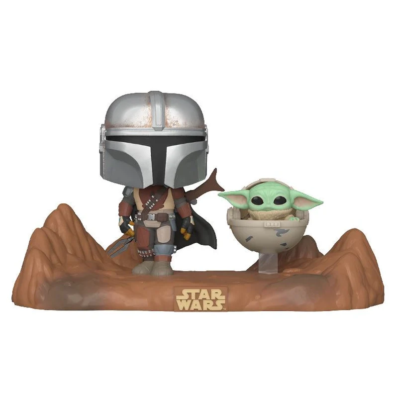 The Mandalorian POP Moment! 2-Pack Mandalorian & Child 9 cm
