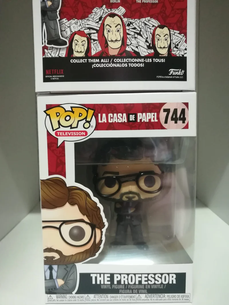 Money Heist POP! TV La Casa Di Carta Figure The Professor 9 cm