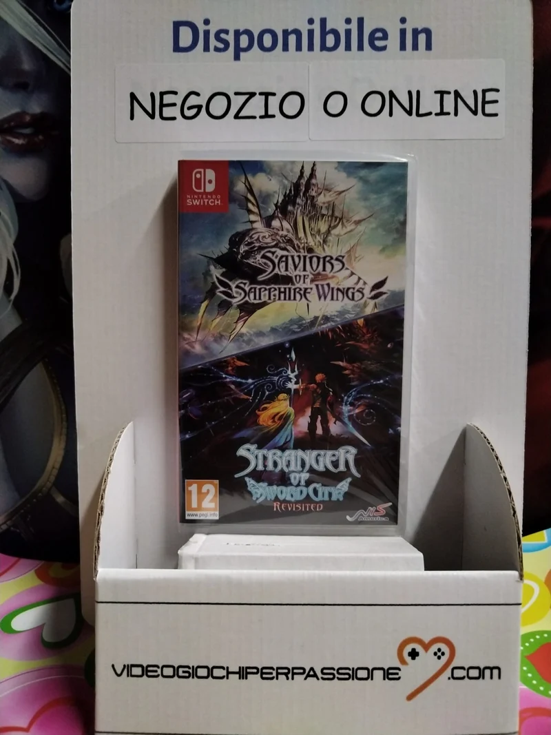 Saviors of Sapphire Wings/ Stranger of Sword City Revisited - Nintendo Switch