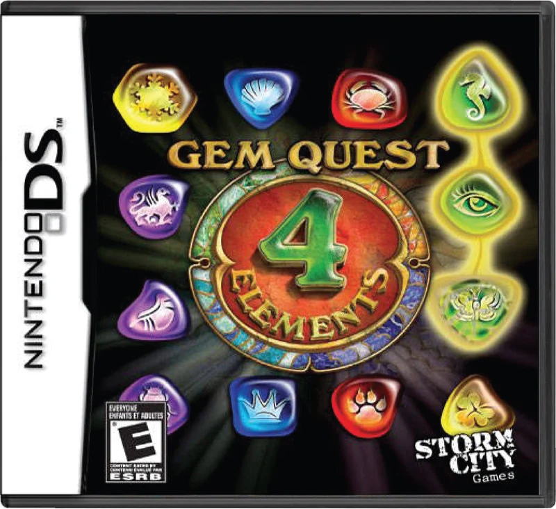 Gem Quest 4 Elements - Nintendo DS