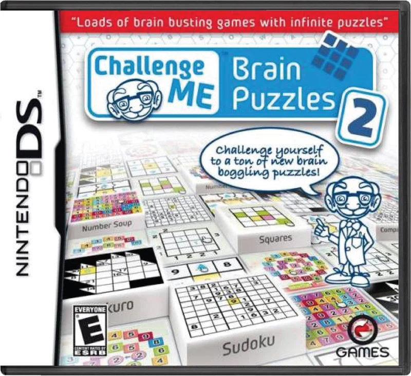 Challenge Me Brain Puzzles 2 - Nintendo DS