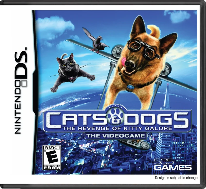 Cats & Dogs The Revenge of Kitty Galore - Nintendo DS
