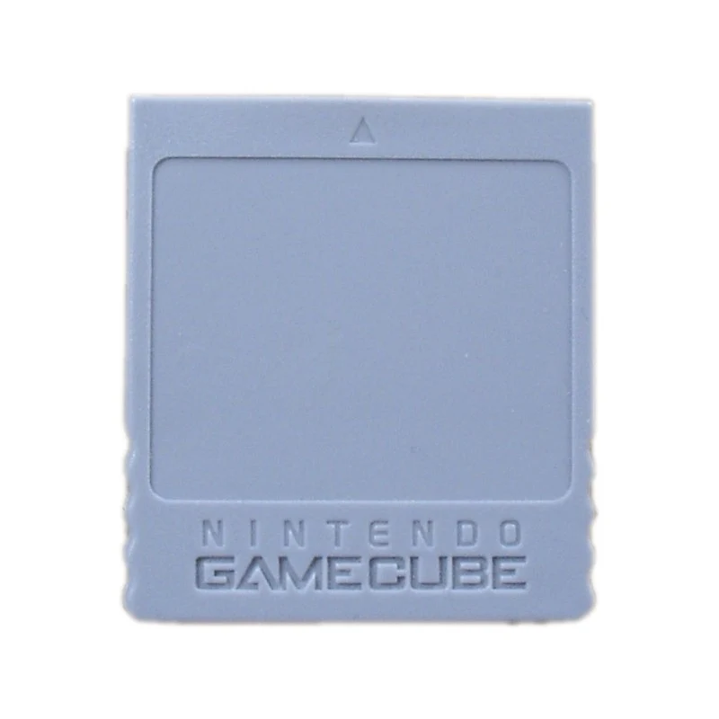Nintendo Gamecube Grey Memory Card 59 Blocks (DOL-008)