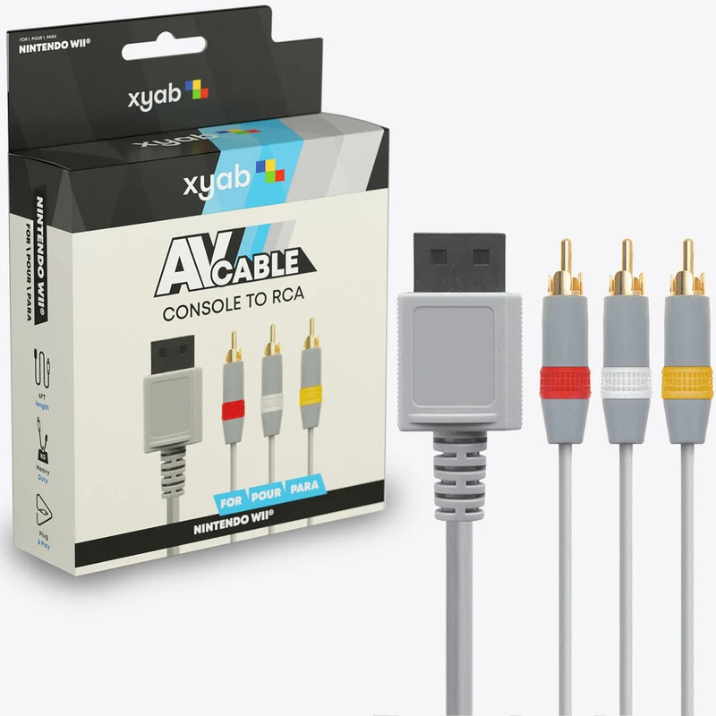 Nintendo Wii AV Composite Cable