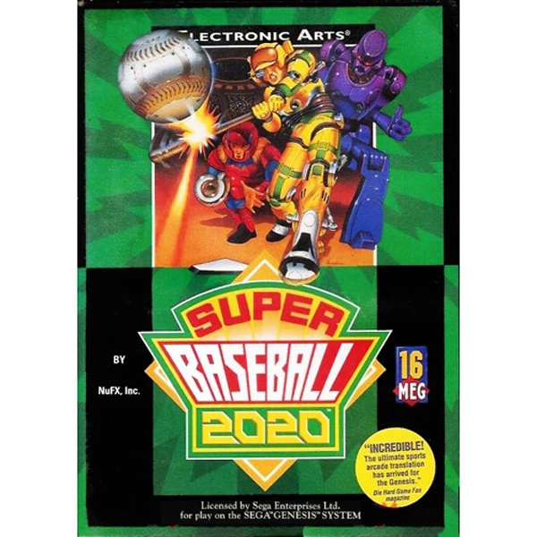 Super Baseball 2020 - Sega Genesis