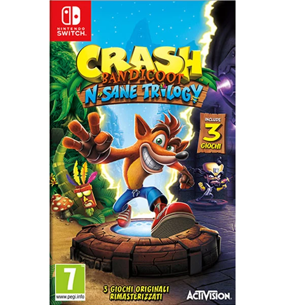 Crash Bandicoot N.Sane Trilogy Switch - Usato