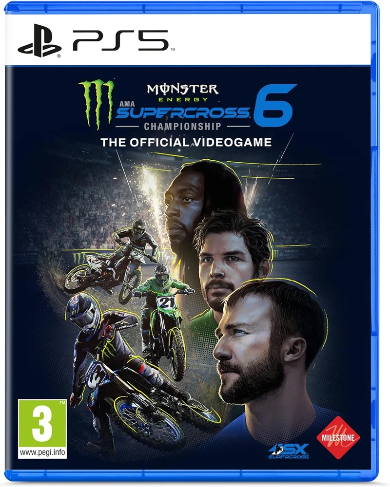 Monster Energy Supercross 6 PS5 - Usato