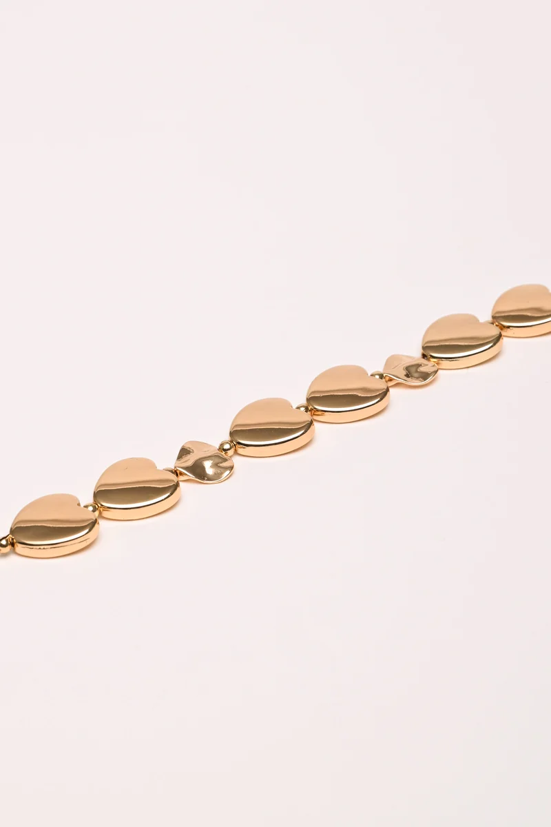 Bracciale con cuori