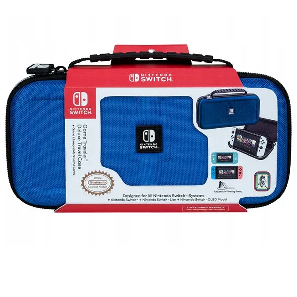 Custodia Rigida Nintendo Switch Blu Ufficiale Nintendo